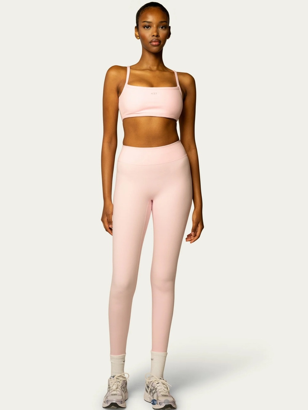 437 Rust Brown High-Rise Leggings